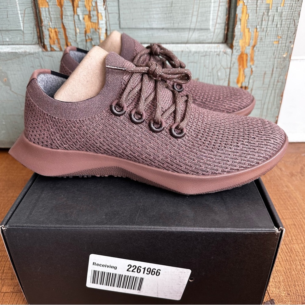 SOLD NIB Allbirds Tree Dasher 2 Men’s Running Shoe Hazy Cocoa Size 11.5 - Picture 5 of 8
